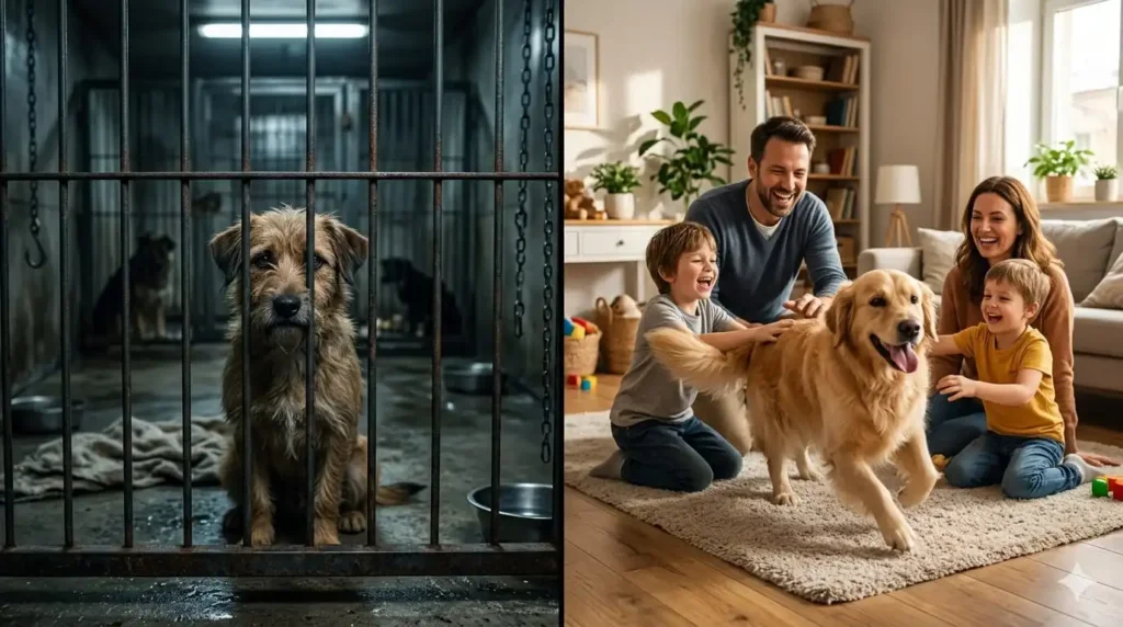 Adopt vs buy a dog