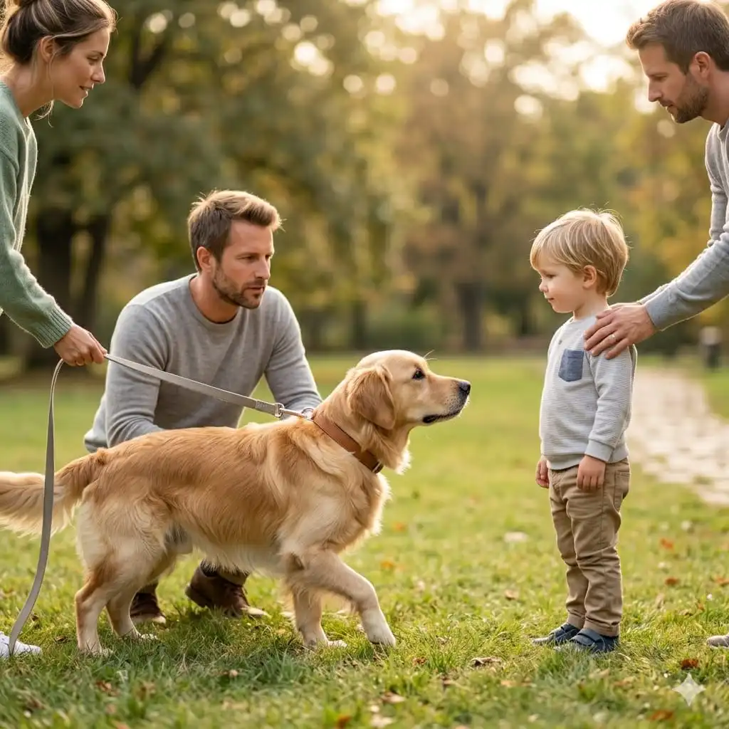 How to introduce a rescue dog to kids