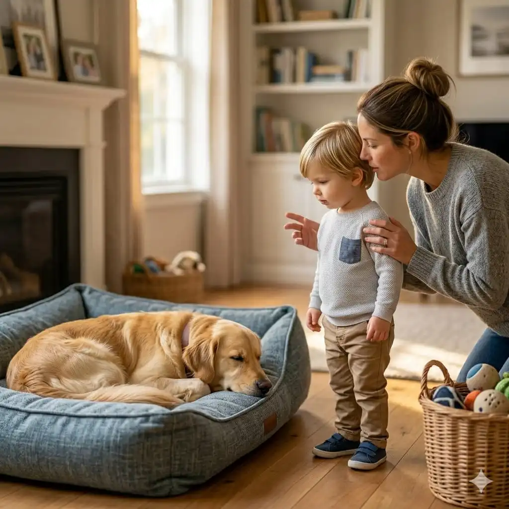How to introduce a rescue dog to kids