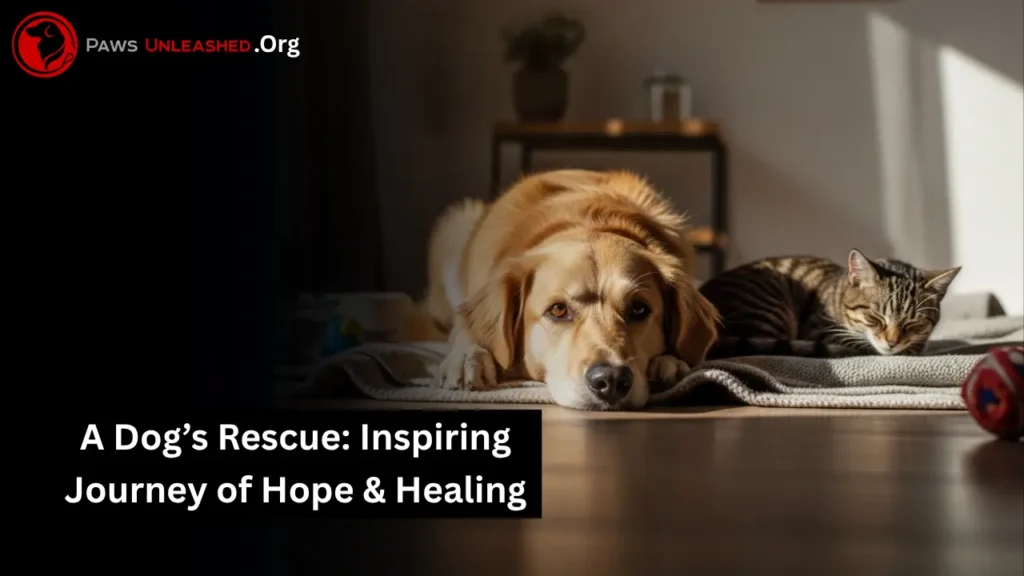 A Dog’s Rescue: Inspiring Journey of Hope & Healing