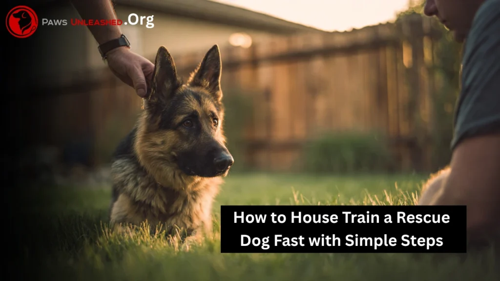 How to House Train a Rescue Dog Fast with Simple Steps