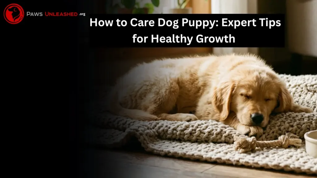 How to Care Dog Puppy: Expert Tips for Healthy Growth 