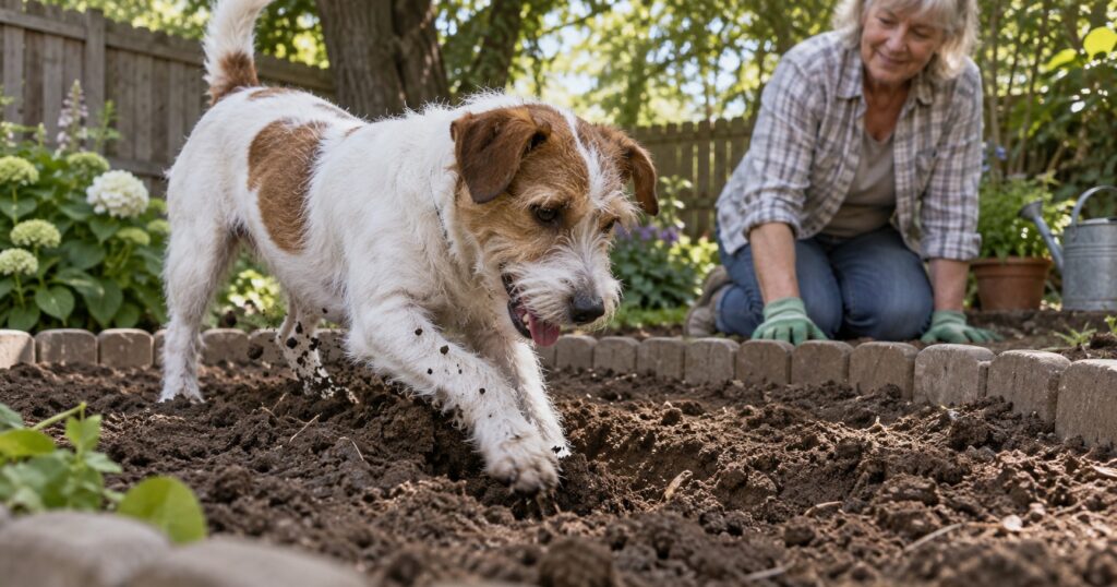 Rescue Dog Digging in the Yard? Secure the Boundary, Then Find the Reason